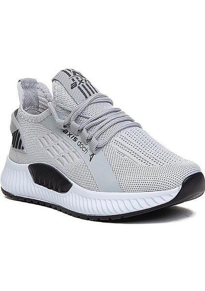 Axs Buz Siyah Triko Erkek Sneaker Spor Ayakkabı
