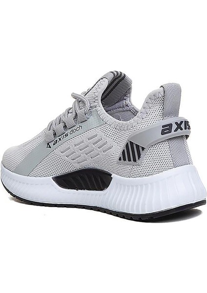 Axs Buz Siyah Triko Erkek Sneaker Spor Ayakkabı