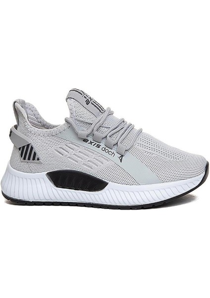 Axs Buz Siyah Triko Erkek Sneaker Spor Ayakkabı