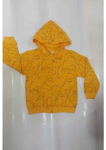 Kapüşonlu Cepli Sweatshirt Pamuk Dokulu