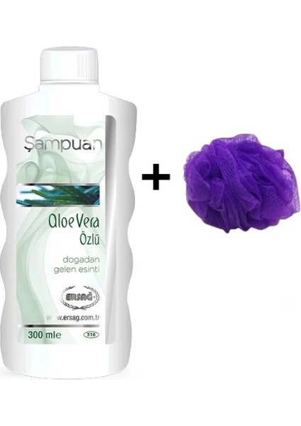 Aloe Vera Özlü Şampuan 300 ml - Lif Hediyeli