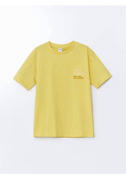 Lcw Kids Bisiklet Yaka Erkek Çocuk Tişört