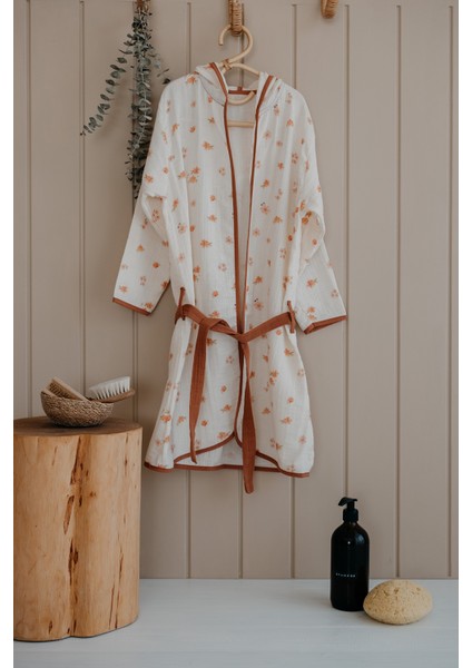 Müslin Bornoz | Peachy Flowers modelleri