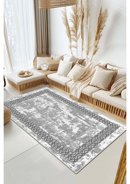 Konspet Tasarım Dijital Baskılı Dot Taban Salon-Mutfak-Yatak Odası Halısı