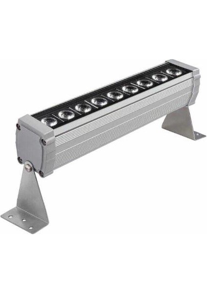 30 cm Wallwasher LED Bina Dış Duvar Aydınlatma Yeşil Işık