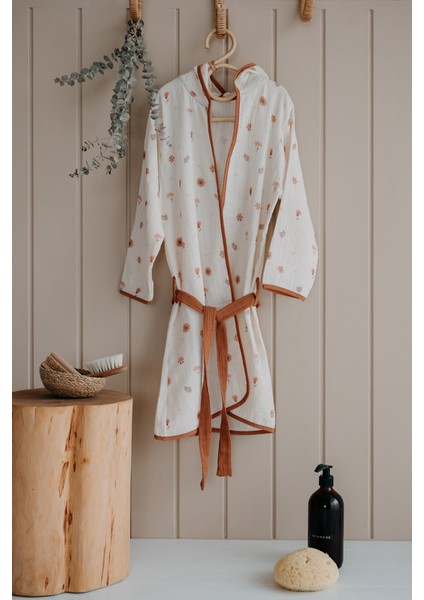 Müslin Bornoz | Boho Floral