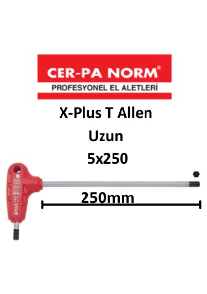 X-Plus T Allen Uzun 5X250MM 1006 08 5852