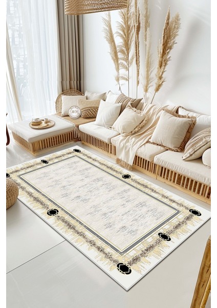 Konspet Tasarım Dijital Baskılı Dot Taban Salon-Mutfak-Yatak Odası Halısı