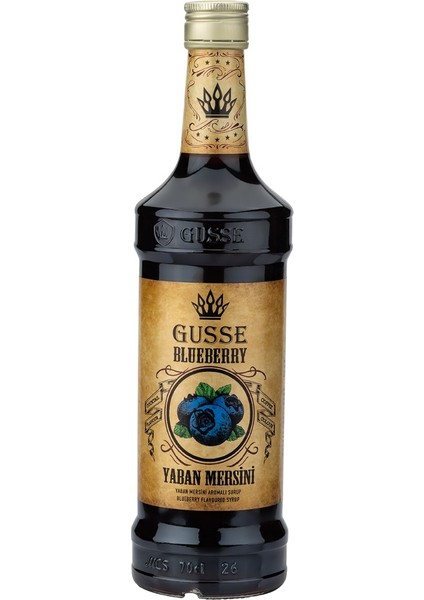 Yaban Mersini Aromalı Kokteyl Şurup 700 Ml