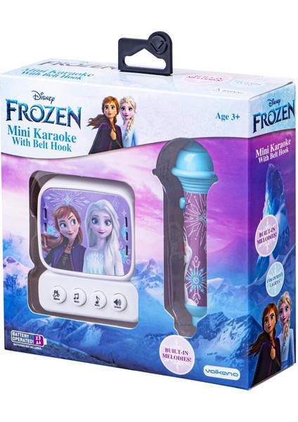 Disney Frozen Karlar Ülkesi Mini Karaoke Mikrofon Seti