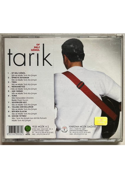 Tarık – Of Deli Gönül CD