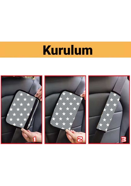 Araba Emniyet Kemeri Yumuşatıcı Araba Kemer Yastığı Otomobil Kemer Minderi 25CM 2 Adet modelleri