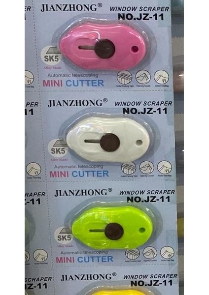 Powermaster PM-24786 Çelik Bıçaklı Mini Tekli Falçata Maket Bıçağı