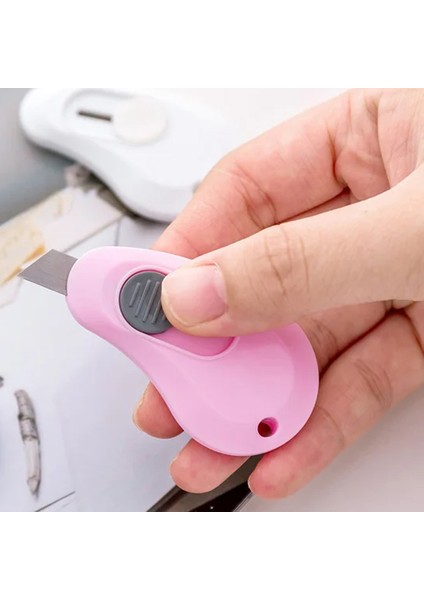Powermaster PM-24786 Çelik Bıçaklı Mini Tekli Falçata Maket Bıçağı