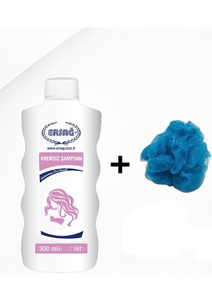 Kremsiz Şampuan 300 ml - ( Lif Hediye'li )