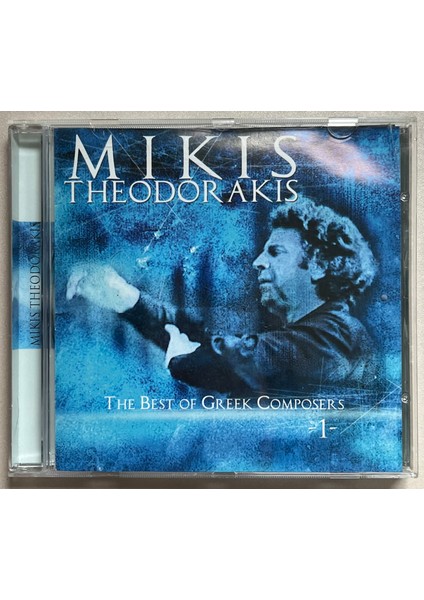 Mikis Theodorakis The Best Of Greek Composers 1 CD (Orijinal Dönem Baskı Cd)