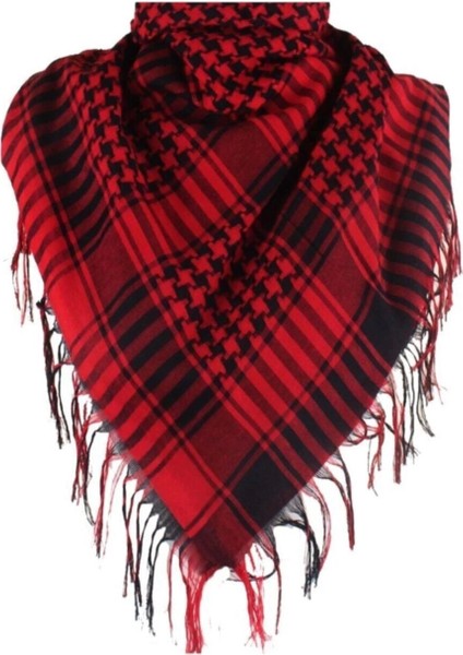 Askeri Puşi, Şal, Bandana, Eşarp Kırmızı
