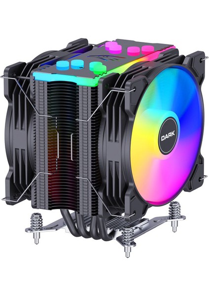 Freezer X129 Intel & AMD Uyumlu, 2x ARGB LED Fanlı Kule Tipi İşlemci Soğutucu ( DKCCX129 )