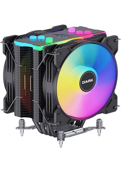 Freezer X129 Intel & AMD Uyumlu, 2x ARGB LED Fanlı Kule Tipi İşlemci Soğutucu ( DKCCX129 )