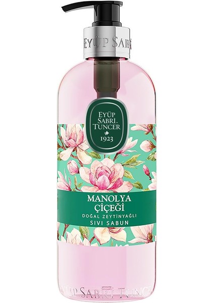 Manolya Çiçeği Zeytinyağlı Sıvı Sabun 500 ml 5 Al 4 Öde ve Rosie Pamuk