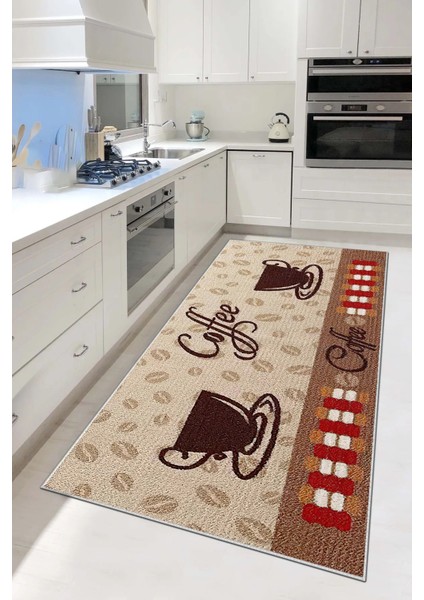 Konspet Tasarım Dijital Baskılı Dot Taban Salon-Mutfak-Yatak Odası Halısı