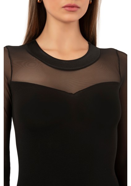 Kadın Çıtçıtlı Body 22786