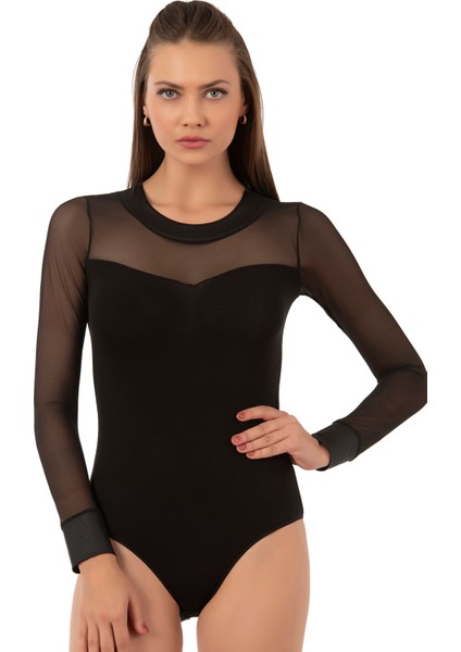 Kadın Çıtçıtlı Body 22786