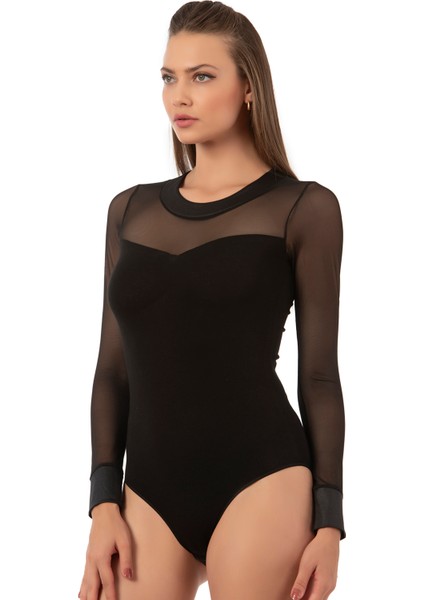 Kadın Çıtçıtlı Body 22786