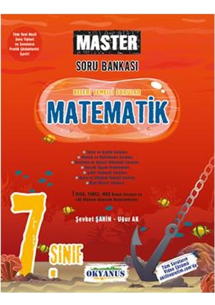 Okyanus Yayınları 7. Sınıf Matematik Master Soru Bankası