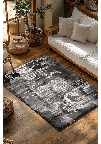 Konspet Tasarım Dijital Baskılı Dot Taban Salon-Mutfak-Yatak Odası Halısı