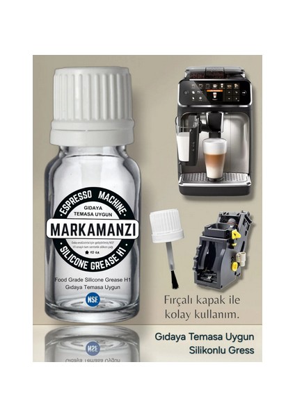 Philips Lattego EP5547 EP3246 EP2231 Ep 2220 Tüm Ep Serisi Kahve Makinelerine Uygun 10GR Gres Yağı fiyatları