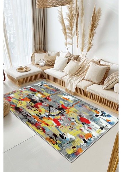 Yüksek Premium Kalite Konspet Tasarım Dijital Baskılı Bambu Salon Halısı Yatak Odası Halısı