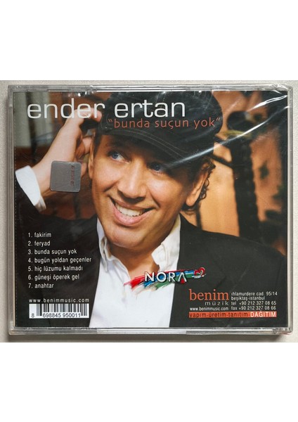 Ender Ertan - Bunda Suçun Yok CD
