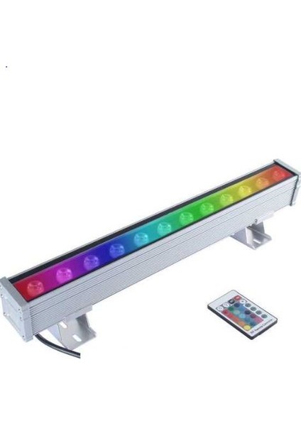 30 cm Wallwasher LED Bina Dış Duvar Aydınlatma Renkli Rgb Işık