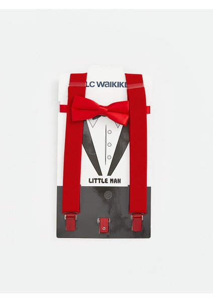 Lcw Accessorıes Erkek Çocuk Papyon ve Pantolon Askısı