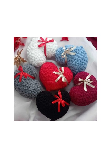 Kalpli Yastık - Kalpli Puffy Yastık - 35 x 35 modelleri
