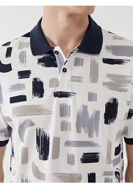 Lcw Vision Polo Yaka Kısa Kollu Desenli Pike Erkek Tişört modelleri
