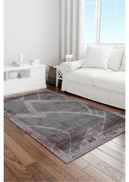 Eco Touch Serisi ZEUR0035 Dijital Baskılıkaymaz Tabanmutfak-Salon Halısı ve Yolluk