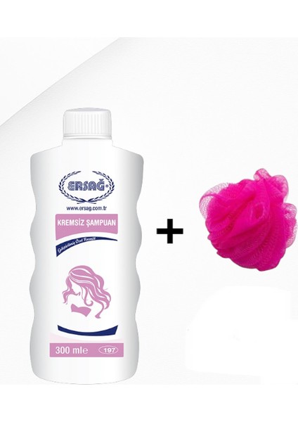 Kremsiz Şampuan 300 ml - ( Lif Hediye'li )
