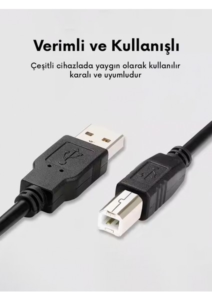 1.5 Metre USB Yazıcı Printer Kablosu