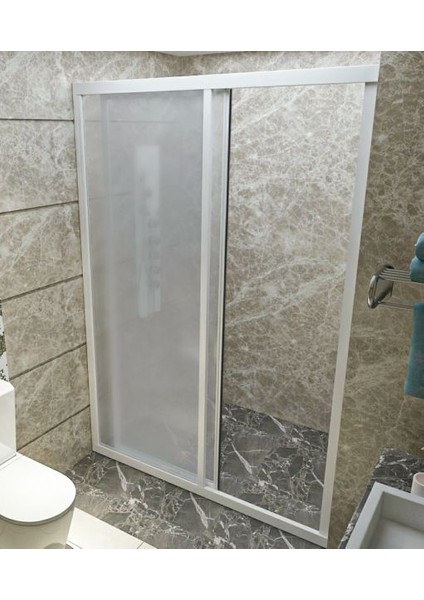 Teknesiz Plastik Mika Camlı Duşakabin ND401 fiyatları