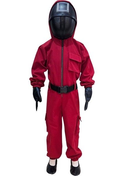 Squid Game Kostümü Kare | Kare Kalamar Oyunu Kostümü modelleri