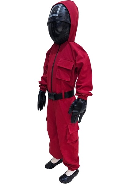 Squid Game Kostümü Kare | Kare Kalamar Oyunu Kostümü fırsatları