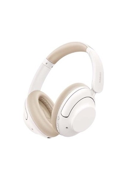 Hitune Max5 Hibrit Aktif Gürültü Engelleyici Kablosuz Kulak Üstü Kulaklık, Beyaz -15809