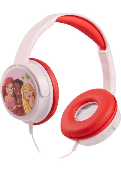 Kablolu Kulaklık Disney Prıncess Çocuk Kulaklığı Lisanslı DY-6513-PR2 5 Adet Sticker Ile Birlikte