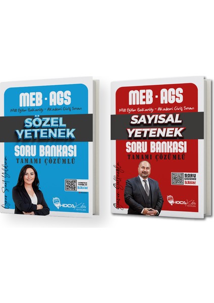 2025 Meb-Ags Sözel Yetenek Soru Bankası-Ags Sayısal Yetenek Soru Bankası 2 Li Set