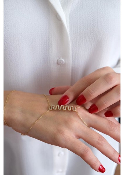 Güzide 14 Ayar Altın Taşlı Şahmeran modelleri