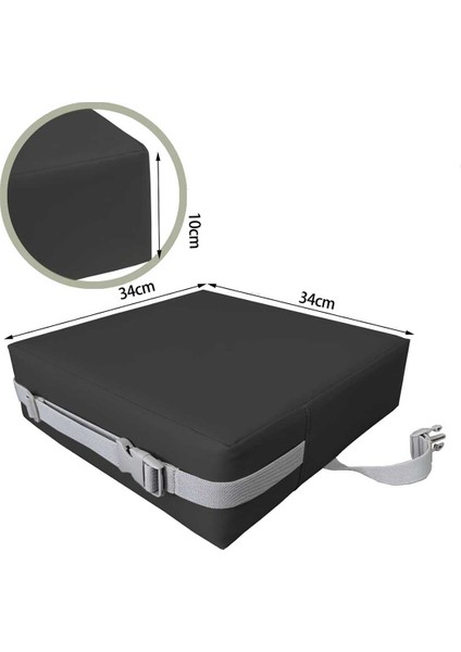 Pro Soft Yemek Masası Için Sandalye Yükseltici Minder 34X34X10 cm