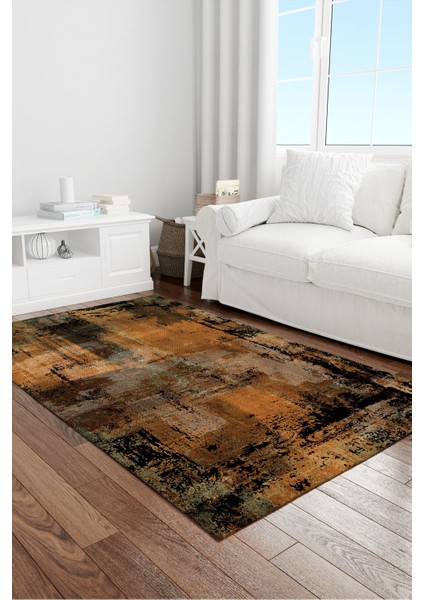 Eco Touch Serisi ZEUR0036 Dijital Baskılıkaymaz Tabanmutfak-Salon Halısı ve Yolluk