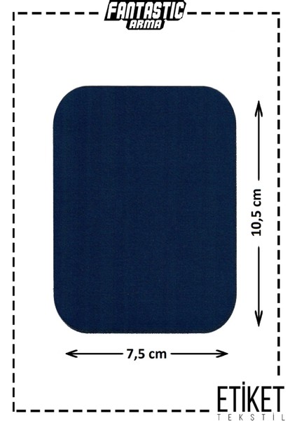 4'lü Paket (Lacivert) Ütü Ile Yapışan Dokuma Arma Patch Giysi & Kıyafetler Için Yama Kolay Uygulama modelleri